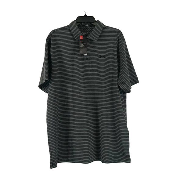Under Armour Playoff Core Short Sleeve Polo - Men's Size XL - Gray - Picture 1 of 8